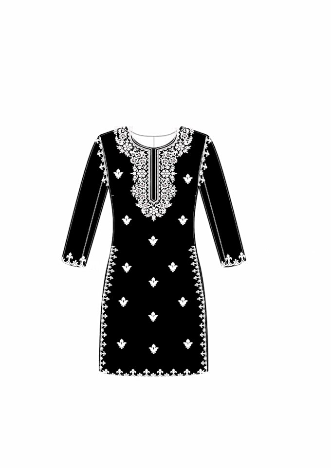 create eastern kurti deigns