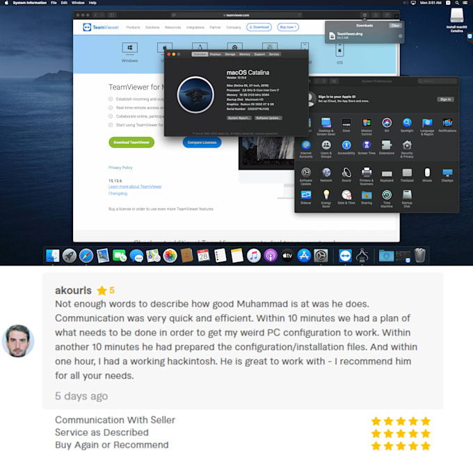 install macos on pc or laptop using opencore