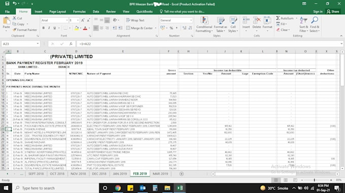 do bank reconciliation for your banks