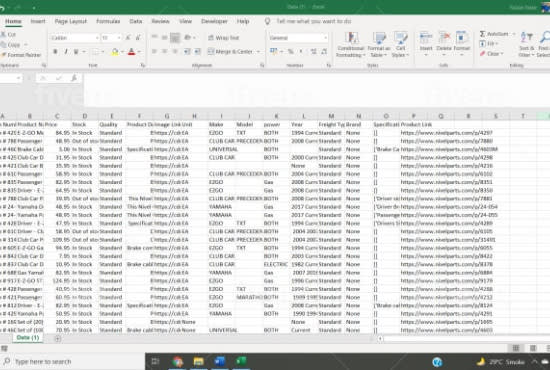 find word excel data entry,copy paste,mining,scraping and web research analysis