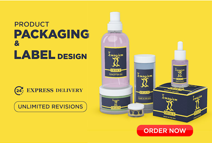 design product packaging and label design