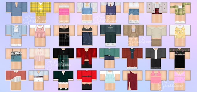 create custom clothing for you on roblox