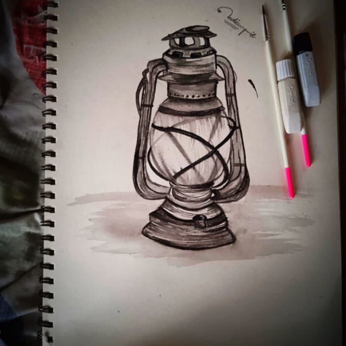 2d sketch style animations by pencils