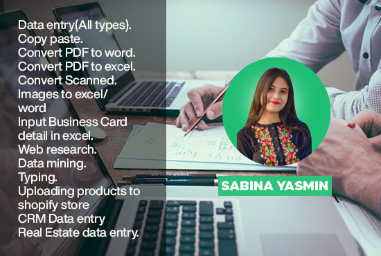 do data entry typing work and data entry