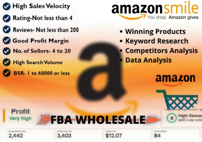 be your amazon fba wholesale VA, expert amazon fba virtual assistant