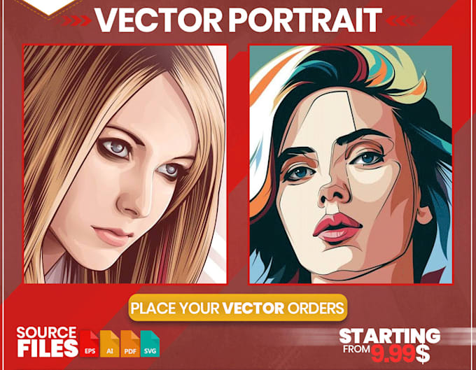 Do vector tracing ,convert ,recreate, redraw image or logo by Things ...