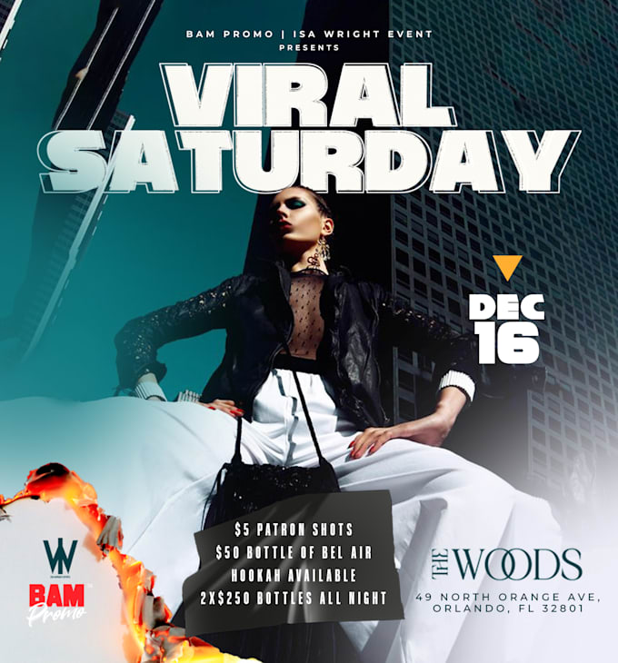 create professional flyer for your party
