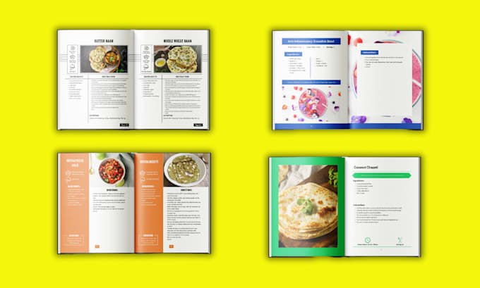 design, and write recipes for cookbook recipe book and ebook