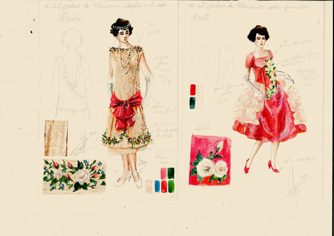 illustrate amazing costumes and clothes for your movies