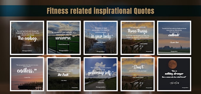 design motivational quotes for social media