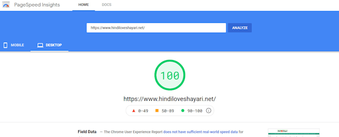 increase the speed of your website with site optimization