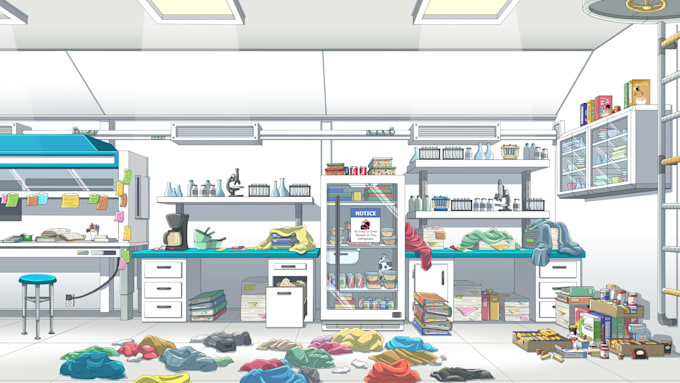 create 2d backgrounds and concept art for your project