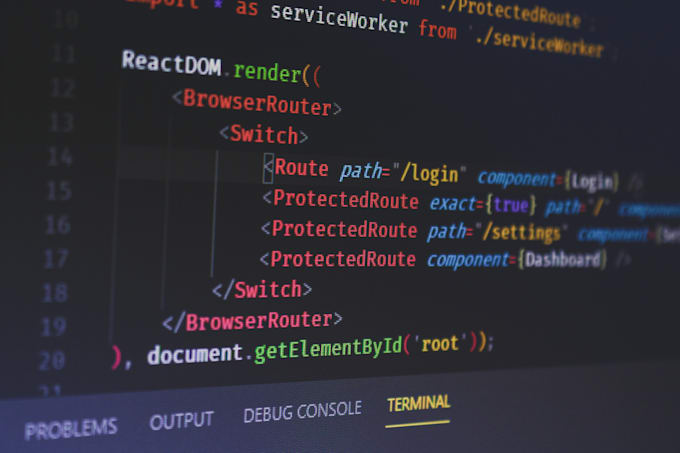 create responsive and reactive web applications using react js