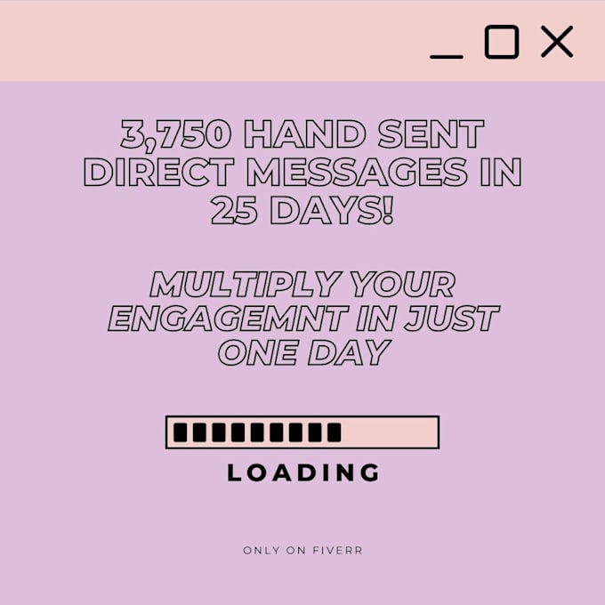 Send direct messages to your target market by Annclarke | Fiverr