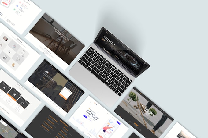 convert psd to html, xd, figma, sketch to html bootstrap responsive website