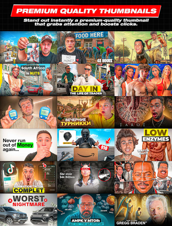 design viral youtube thumbnails that attract clicks