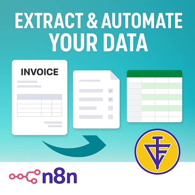 automate data extraction from invoices and pdfs using n8n
