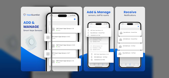 create app and dashboard for tuya devices