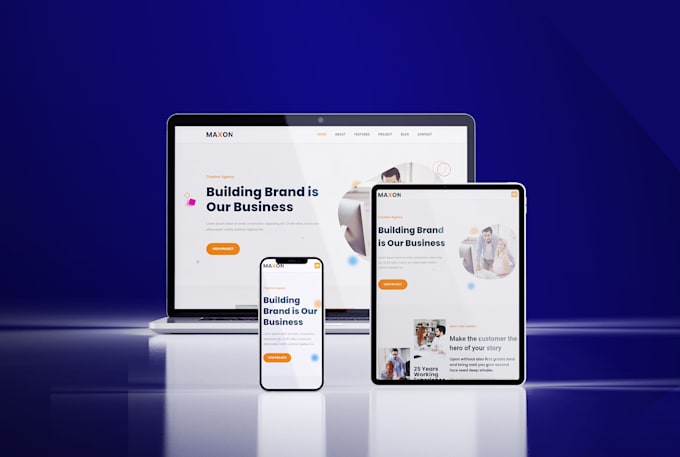 design wordpress landing page or elementor landing page
