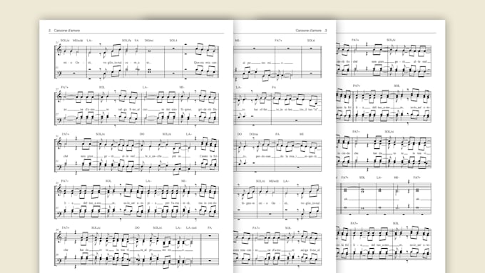 transcribe your music score