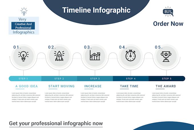 Design professional infographics, flowcharts, pie charts and diagrams ...