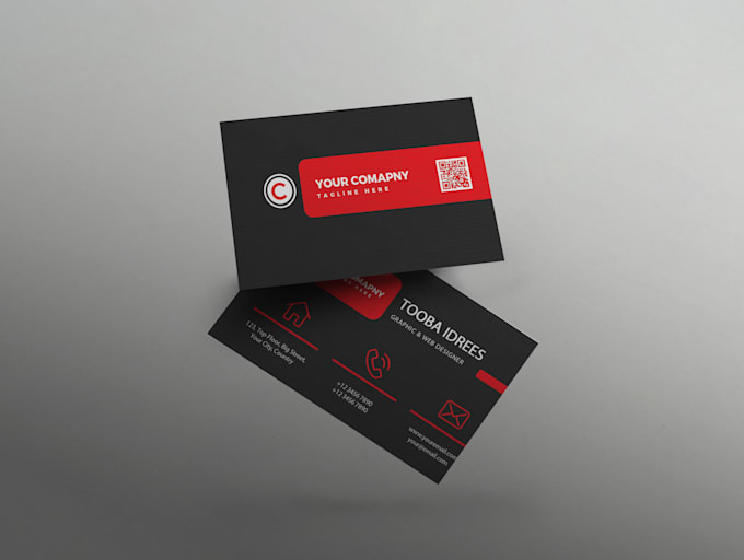 design classy business card or any invitation card