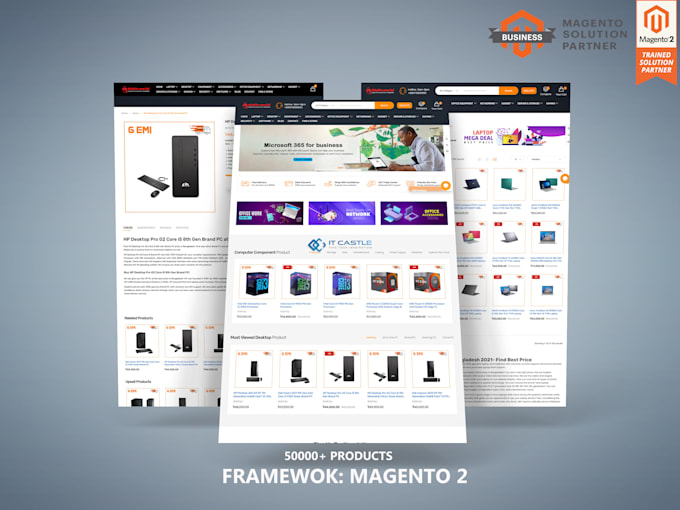 develop your ecommerce website with magento 2