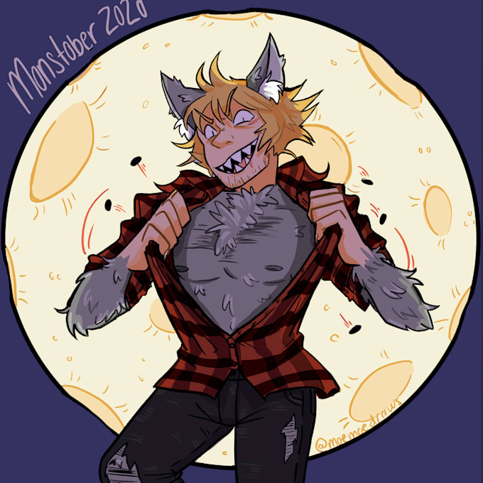 draw halloween themed  art