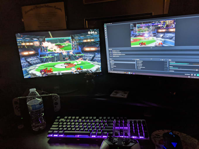 set up obs for professional streaming and recording