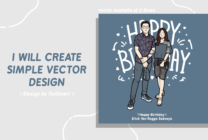 create simple vector design