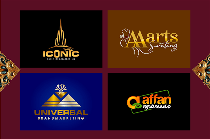 design a custom creative logo for your business or brand