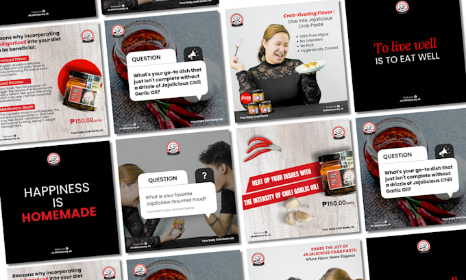 create stunning product template for your social media