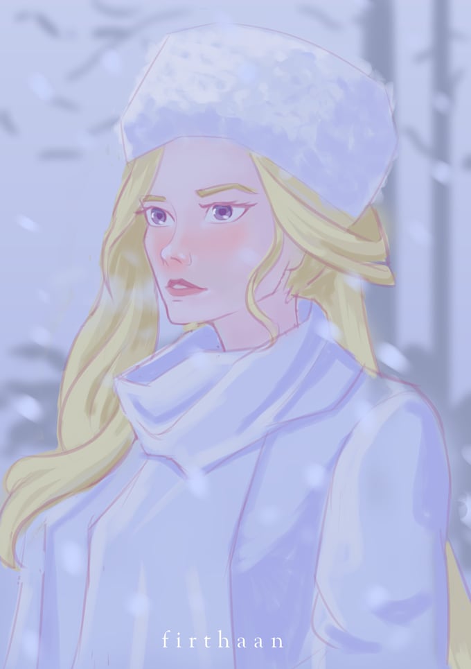 draw you colored sketch illustration