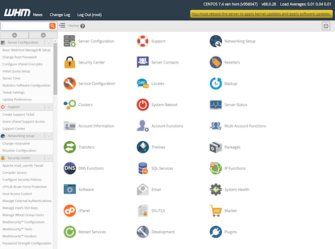 install cpanel and whm in your server with ssl