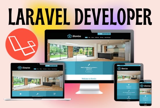 fix or develop laravel website as an expert PHP laravel developer