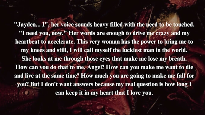 write short romantic stories for you