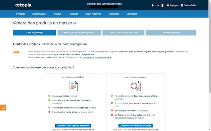 je ajouter des produits votre boutique vendeur cdiscount