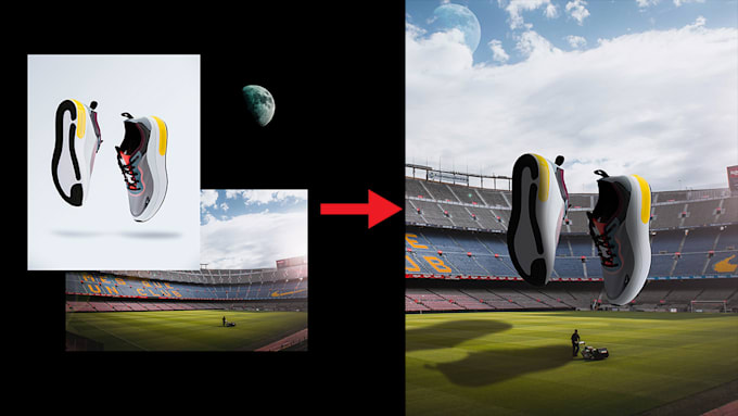 do photo manipulation and photo editing in photoshop