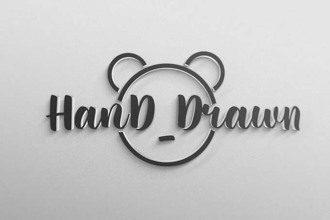 design unique hand drawn signature logo