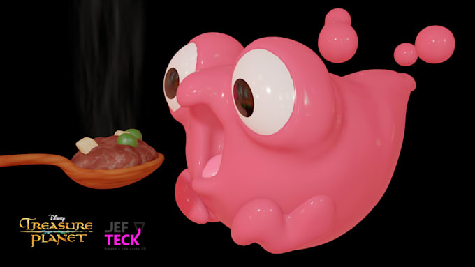 do a 3d cute illustration for you