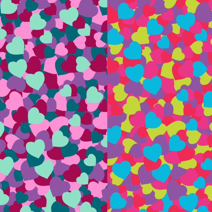 create camouflage seamless pattern and gift box  mockups design
