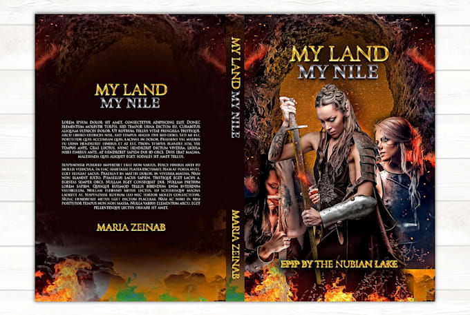 design premium quality book cover
