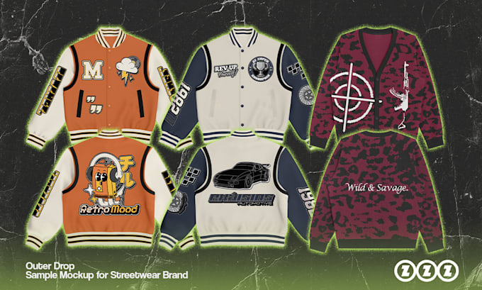 design professional graphic designs for clothing brand