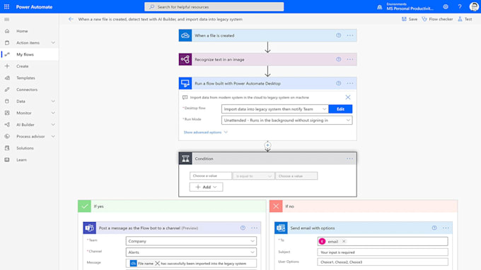 automate your tasks using power automate powerapps and azure