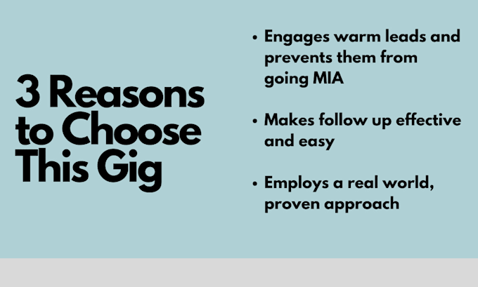 write persuasive follow up sales emails