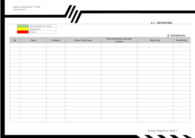 create and design word doc template