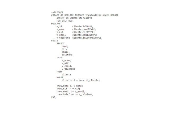 do your sql queries