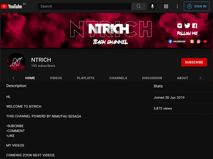 make awesome youtube banner new