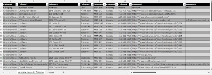 scrape yellow pages canada and uae in 24 hours