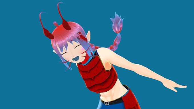design and create a 3d avatar in vroid